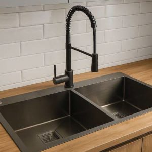 Double Bowl Black