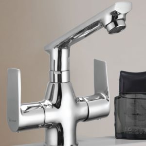 Centre Hole Basin Mixer Casted