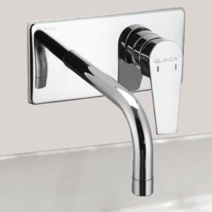 Single Lever Basin Mixer Wall Mounted