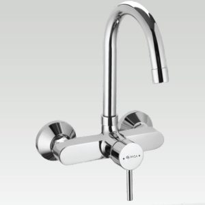 Single Lever Sink Mixer Wall Mounted