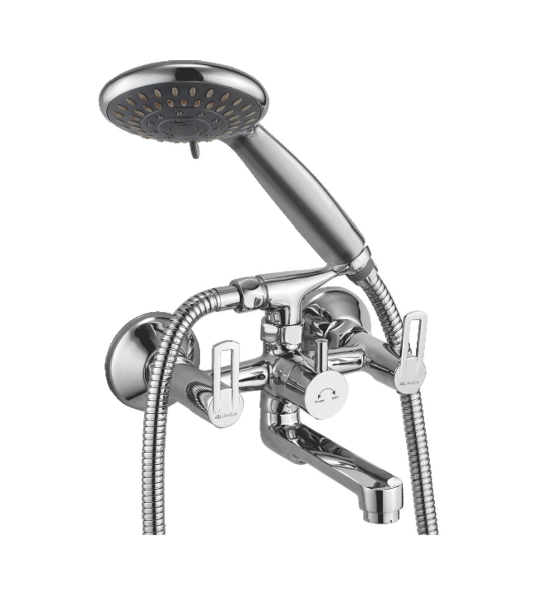 Wall Mixer Telephonic with Crutch