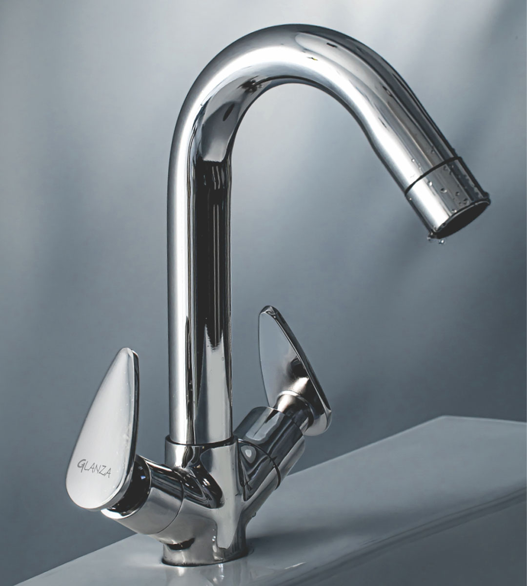 Centre Hole Basin Mixer