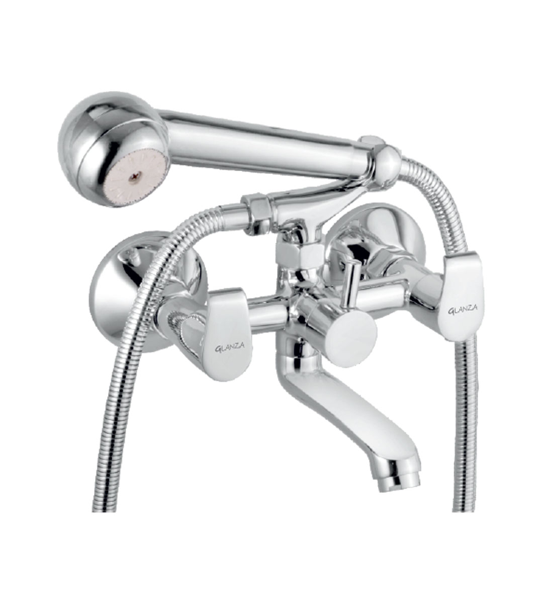 Wall Mixer Telephonic with Crutch