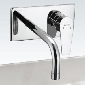 Single Lever Basin Mixer Wall Mounted