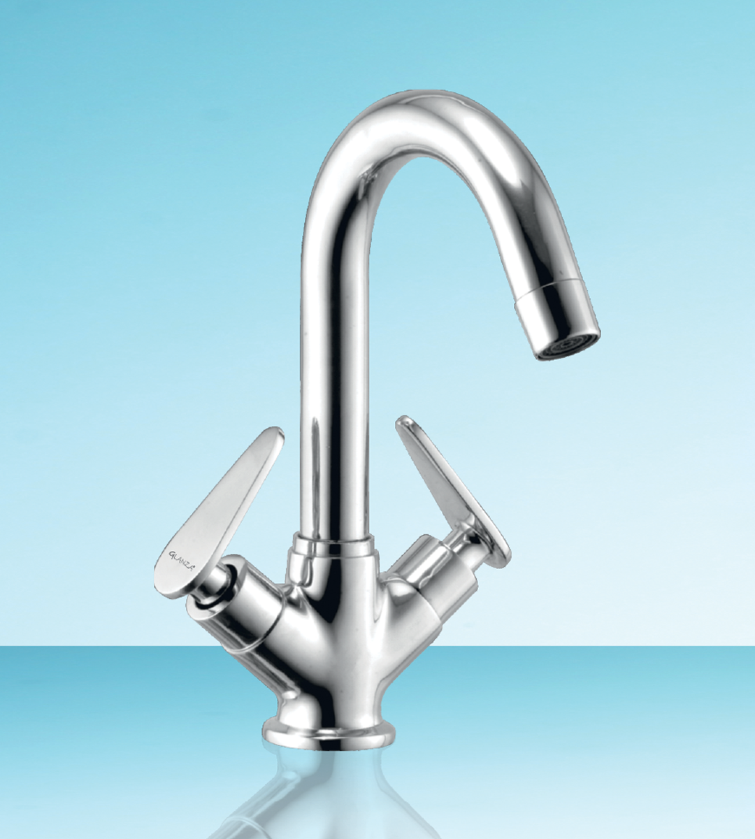 Centre Hole Basin Mixer