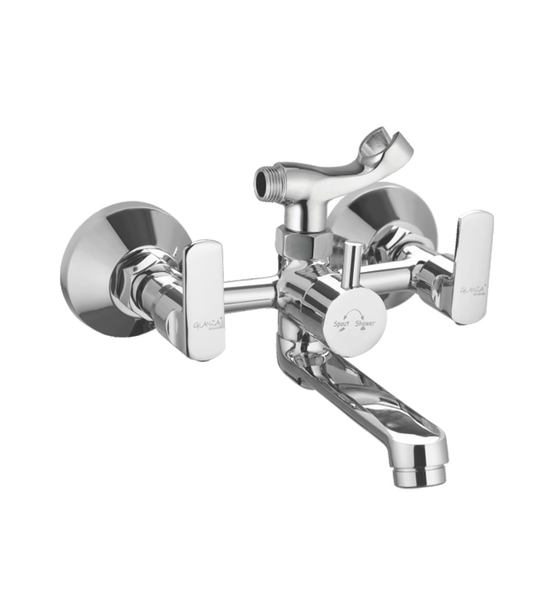 Wall Mixer Telephonic with Crutch