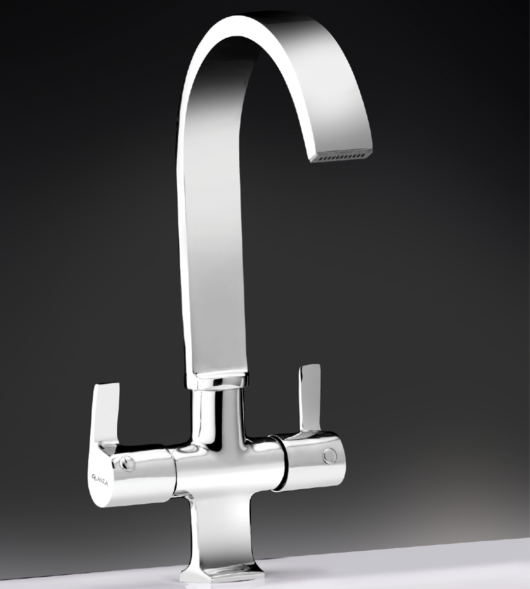 Centre Hole Basin Mixer