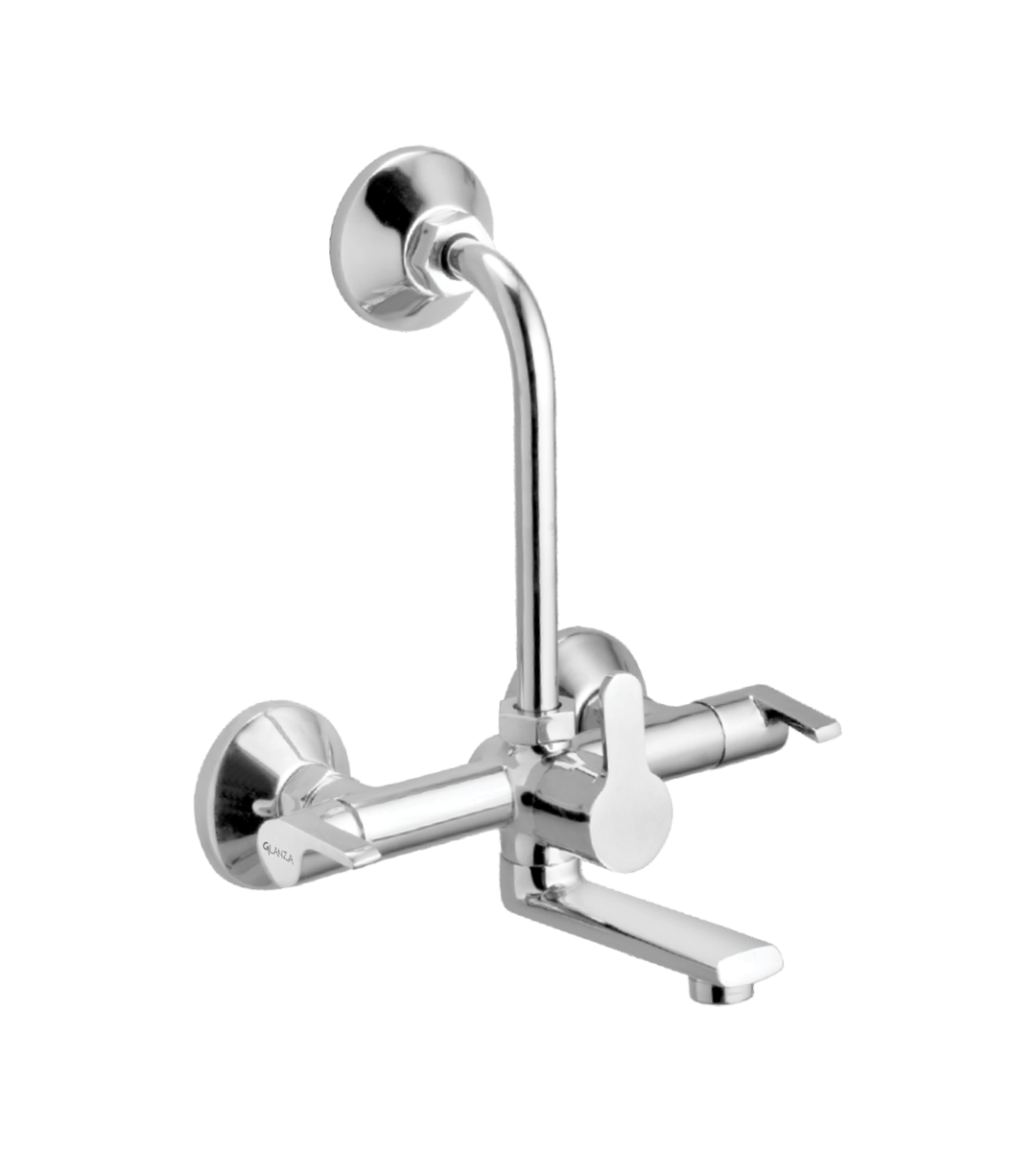 Wall Mixer Telephonic with L-Bend