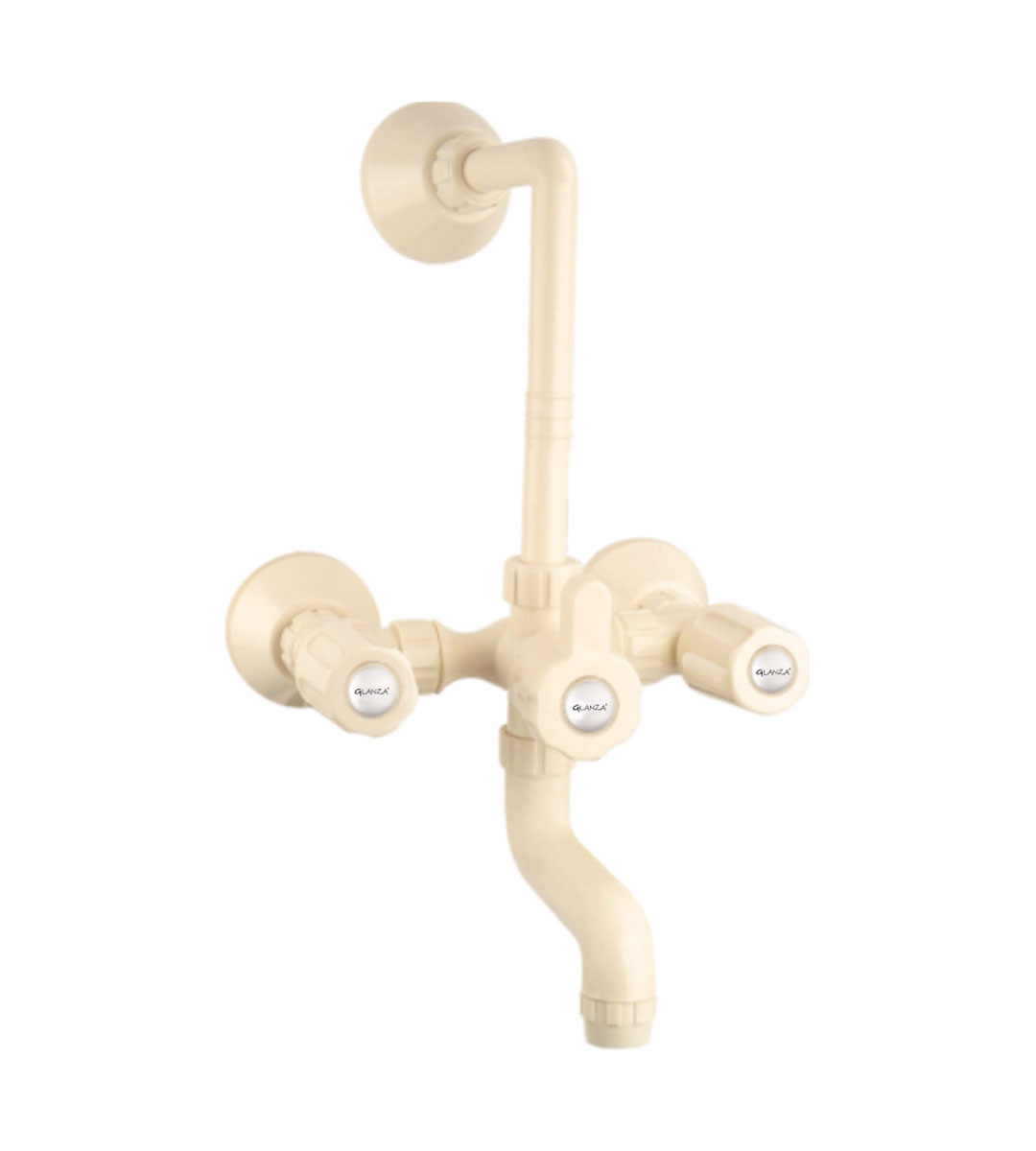Wall Mixer Telephonic with L-Bend