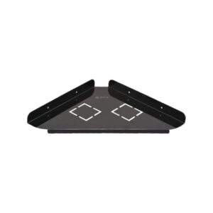 Fancy Black Corner Shelf