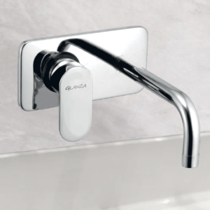Single Lever Basin Mixer Wall Mounted