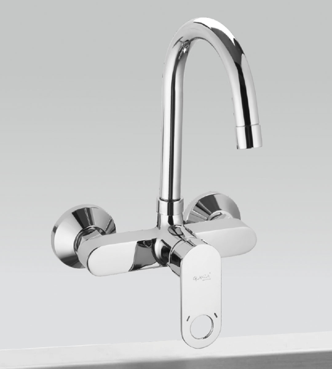 Single Lever Sink Mixer Wall Mounted