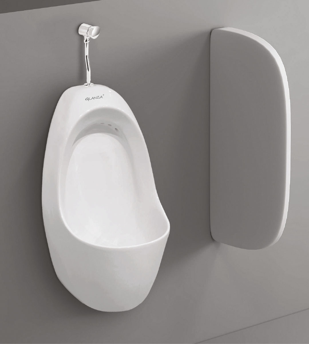 Glanza Wall Hung Urinal Perry