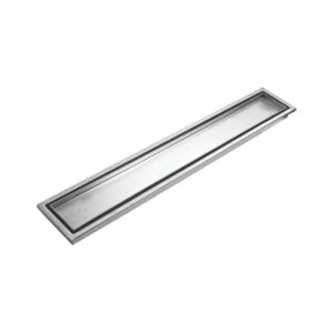 Channel Drainer Tile Fit with Trap
